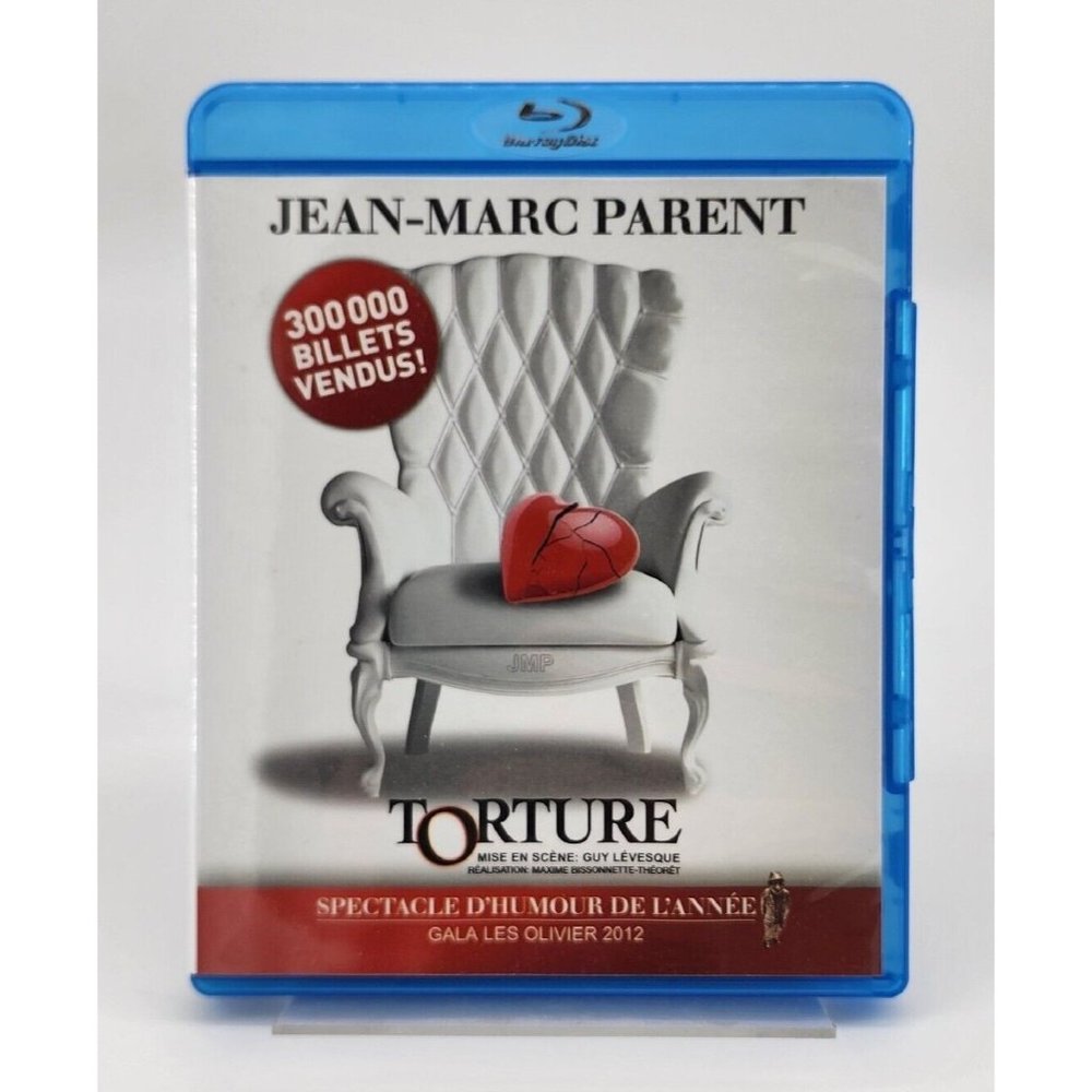 Jean-Marc Parent: Torture (Blu-Ray, 2014) French Live‎ Stand Up Comedy